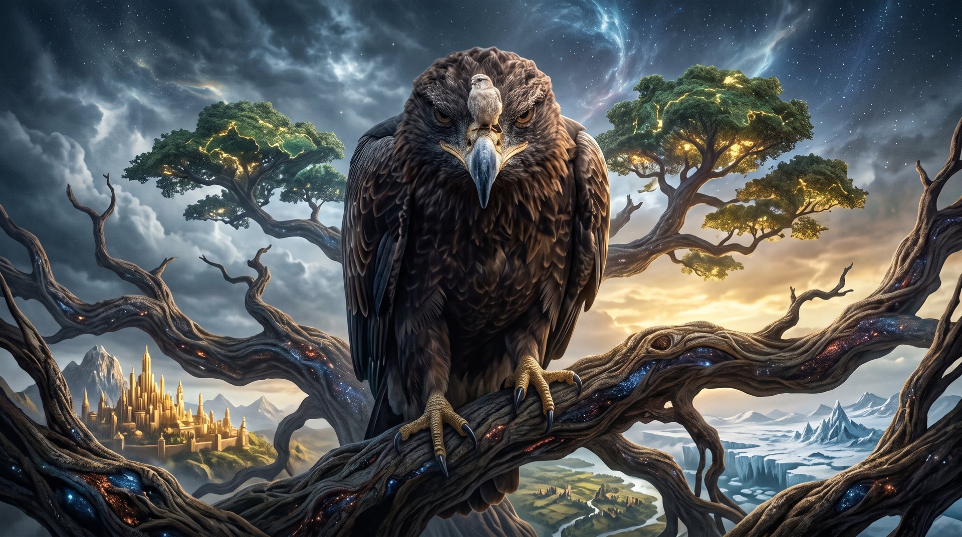 Hræsvelgr — Der Adler in Yggdrasils Krone